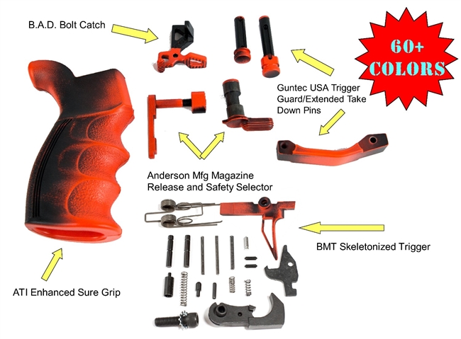 'The Mutt' Enhanced Lower Parts Kit- Color Choice