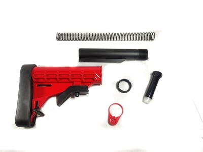 Trinity Force L-E STOCK Kit -COLOR CHOICE- Shown in USMC Red