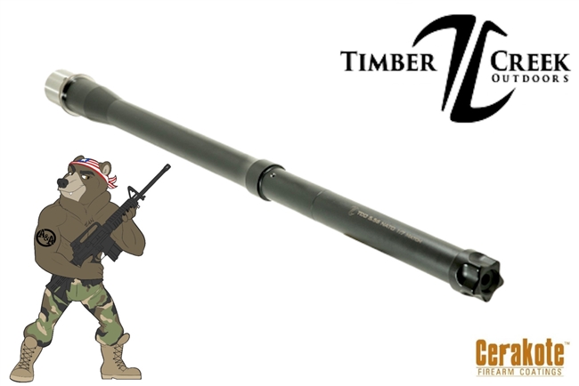 TIMBER CREEK 5.56 16" BARREL - Midlength - Cerakote Color Choice