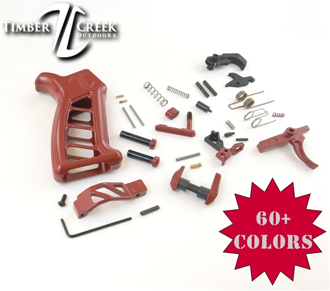 TIMBER CREEK Complete Lower Parts Kit - Available in over 60 Colors!