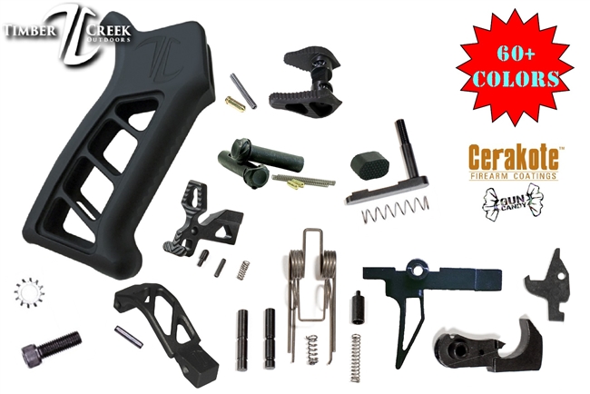 TIMBER CREEK Complete Lower Parts Kit - Available in over 60 Colors!