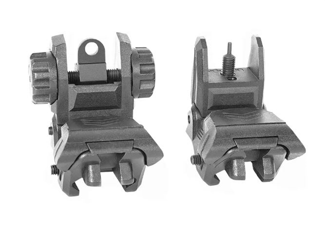 Trinity Force polymer flip up sights