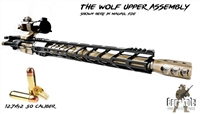 "The Wolf"  16" 12.7x42 Upper Assembly with options - Shown in Magpul FDE