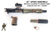 Way Cool Jr - AR15 10" Complete Upper Assembly - Choice of Color