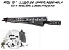 AR15 .223/5.56 15" Upper Assembly with Lower Parts Kit  Shown here in: Elite Concrete Grey