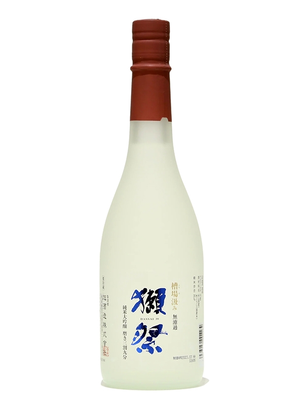 獺祭純米大吟釀磨き三割九分槽場汲み無濾過生［720ml］