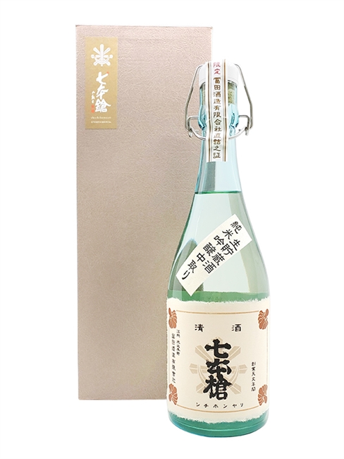 ä¸ƒæœ¬éŽ— ç´”ç±³åŸé‡€ ä¸­å–ã‚Š ç”Ÿè²¯è”µ ï¼»720mlï¼½