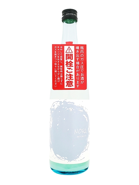 å·é¶´ æ°´é…›ç´”ç±³åŸé‡€ Nora-K Sparkling Sake ç”Ÿé…’ ï¼»720mlï¼½