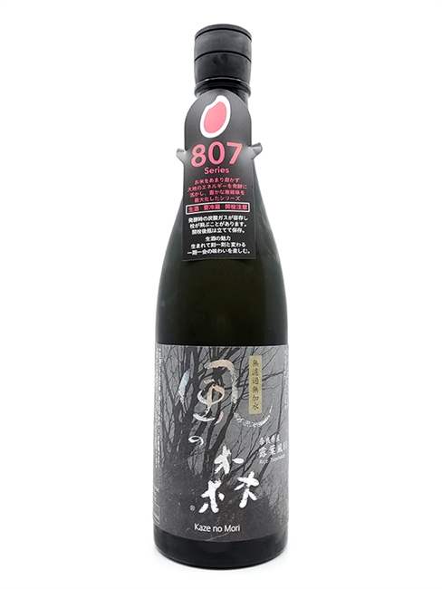 é¢¨ã®æ£® éœ²è‘‰é¢¨ 807 ç„¡æ¿¾éŽç„¡åŠ æ°´ç”Ÿé…’ ï¼»720mlï¼½