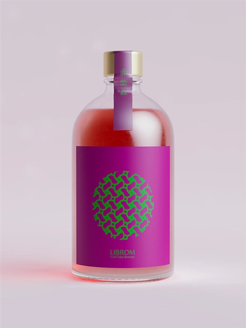 LIBROM Craft Sake èµ¤ç´«è˜‡ ç„¡æ¿¾éŽç”ŸåŽŸé…’