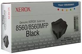 Genuine Xerox 108R00726 8560/8560MFP  Black Solid Ink Sticks, Pack Of 3