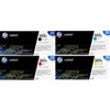 Original HP 307A  Set Black CE740A Cyan CE741A Yellow CE742A Magenta CE743A Toner Bstock