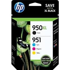 Genuine HP 950XL/951 Black/Color Ink Cartridges C2P01FNM