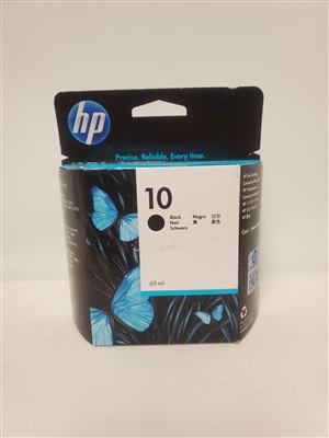 Genuine HP 10 Black Ink Cartridge C4844A Bstock