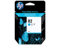 HP 82 C4911A Cyan Original Ink Cartridge Bstock Outdated