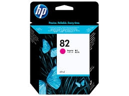 Genuine HP 82, Magenta Ink Cartridge C4912A