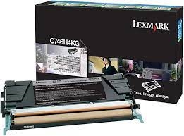 Genuine Lexmark C746H4KG Black High Yield Toner Cartridge