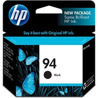 Genuine HP 94 Black Ink Cartridge With Vivera Ink C8765WN