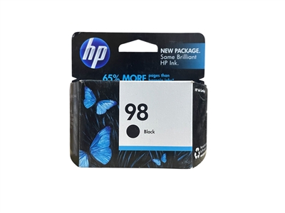 HP 98 C9364WN Black Ink Cartridge Outdated