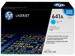 Genuine HP 641A, Cyan Toner Cartridge C9721A