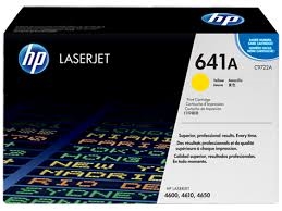 Genuine HP 641A, Yellow Toner Cartridge C9722A