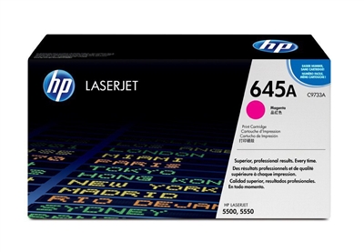 Genuine HP 645A, Magenta Toner Cartridge (C9733A)