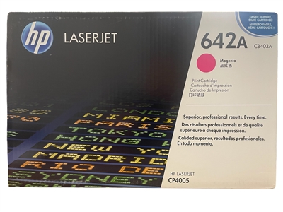 HP 642A CB403A Magenta Original Toner Cartridge Bstock