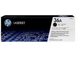 Original HP 36A, Black Toner Cartridge CB436A Bstock