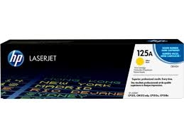Genuine HP 125A, Yellow Toner Cartridge CB542A