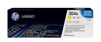 Genuine HP 304A Yellow Toner Cartridge (CC532A)