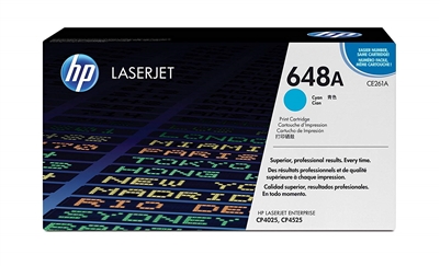 Genuine HP 648A CE261A Cyan Toner Cartridge
