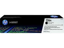 Genuine HP 126A, Black Toner Cartridge CE310A