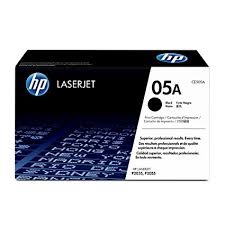 Genuine HP 05A, Black Toner Cartridge CE505A