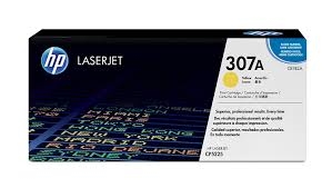 Genuine HP 307A, Yellow Toner Cartridge CE742A