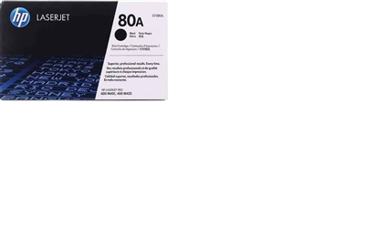 Genuine HP 80A CF280A Black LaserJet Toner Cartridge Bstock