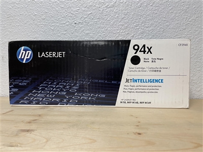 HP 94X  CF294X High-Yield Black Original Toner Cartridge Bstock