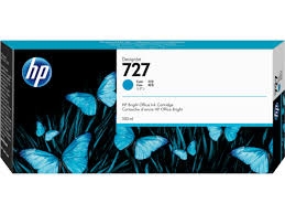 Original HP 727 High-Yield Cyan Ink Cartridge F9J76A