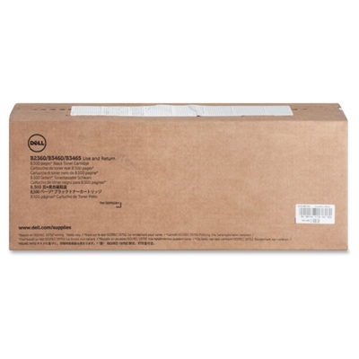 Original Dell M11XH Return Program Black Toner Cartridge