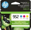 HP 952 N9K27AN Pack of 3 Original Cyan, Magenta, Yellow Ink Cartridges Bstock