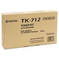 Original Kyocera TK712 Black Toner Cartridge Bstock