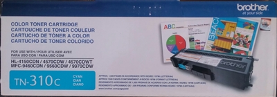 Original Brother TN310C Cyan Toner Cartridge Bstock