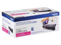 Brother TN433 Series High-Yield Toner Cartridge, Magenta, TN433M