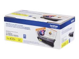 Brother TN433 Series High-Yield Toner Cartridge, Yellow, TN433Y Bstock