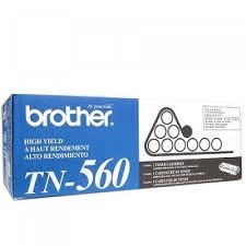 Genuine Brother TN-560 High-Yield Black Toner Cartridge