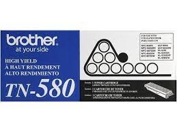 Genuine Brother TN580 High-Yield Black Toner Cartridge Bstock