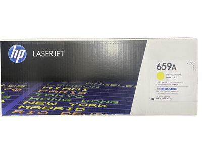 Original HP 659A W2012A Yellow LaserJet Toner Cartridge Bstock