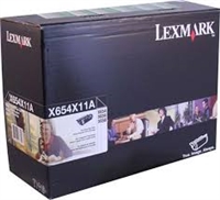 Lexmark X654X11A Return Program High-Yield Black Toner Cartridge