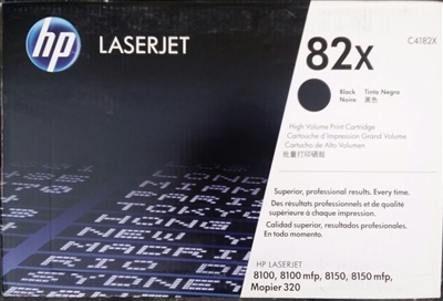 Genuine HP 82X C4182X Black High-Yield LaserJet Toner Cartridge bstock