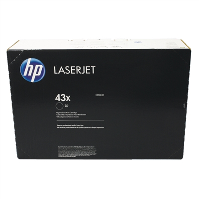 HP 43X, Black Original Toner Cartridge (C8543X) bstock