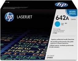 Genuine HP 642A CB401A Cyan Toner Cartridge